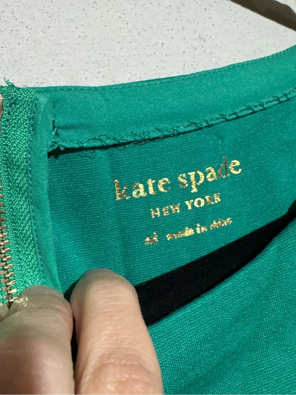 Kate Spade Fiorella Dress Size XL Fit Flare Kelly Green Classic Office Knit